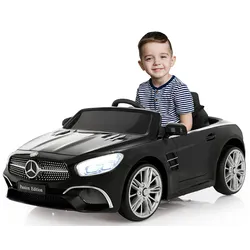 Jamara 460439 Ride-on Mercedes-Benz SL 400 schwarz 12V