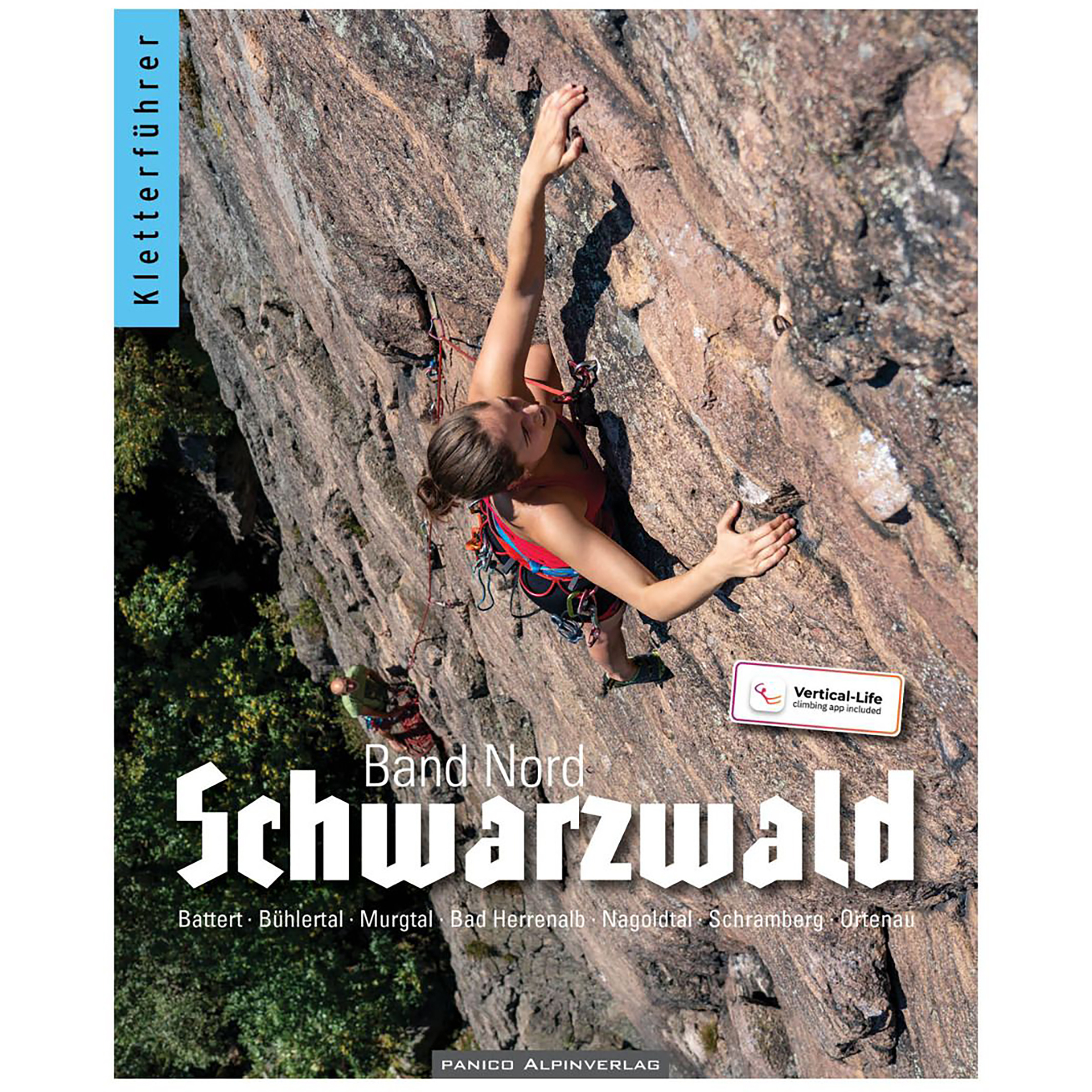 Panico Schwarzwald Nord Kletterführer Kletterführer beige