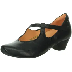 Pumps THINK "Think Pumps Nappaleder", Damen, Gr. 38,5, schwarz, Nappaleder, Schuhe Pumps