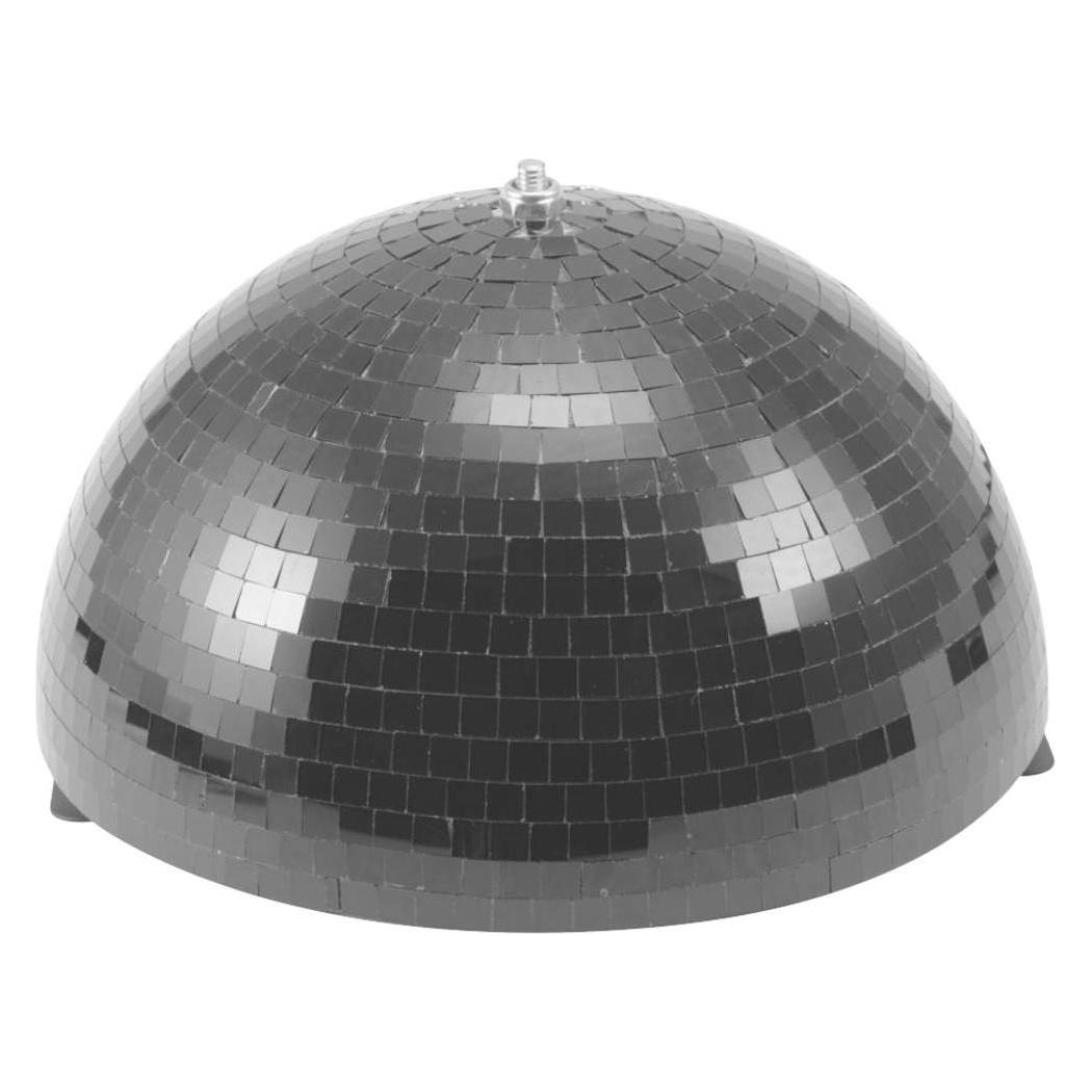 Eurolite Spiegel-Halbkugel 30cm schwarz motorisiert (30 cm) (50102054)