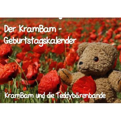 Der KramBam-Geburtstagskalender (Wandkalender immerwährend DIN A2 quer)