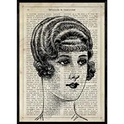 POSTER Lady A4 Rahmenlos