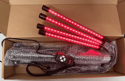 Inspire Curations 30W Red Light Therapy Lamp With Stand 660nm And 850nm Near Infrared LED Light Device 5v Lamp 80 Beads