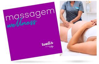 Wells Voucher Digital Massagem Gravida Corpo Inteiro 1 un