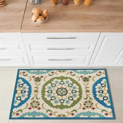 Lush Decor Esencia Suzanie Indoor/Outdoor Mat