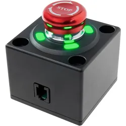 Simagic Alpha Kill Switch (PC), Schwarz, Rot