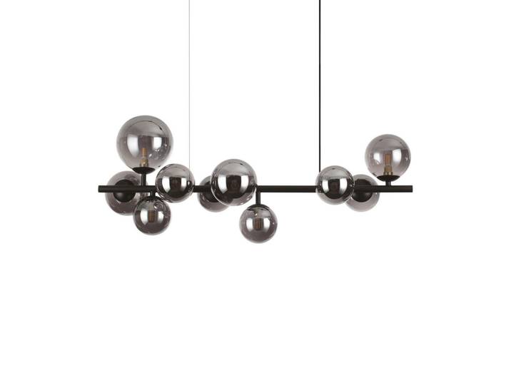 Ideal Lux Led-Hängeleuchte, Schwarz, Metall, Glas, 59 cm, Lampen & Leuchten, Innenbeleuchtung, Hängeleuchten, Pendelleuchten