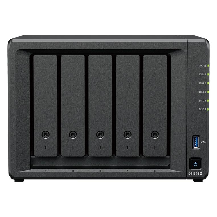 Synology NAS.DS1525NEO+ - DiskStation DS1525neo+ mit 5 Einschüben (0 TB) (DS1525NEO+)