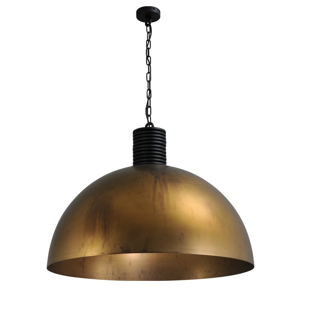 Masterlight Industria 80 Industriële Hanglamp - Brons