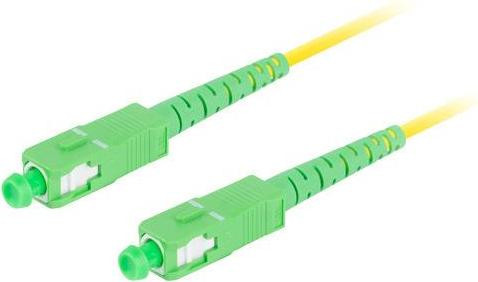 Lanberg Glasvezelkabel SM SC/APC-SC/APC simplex 3,0 mm LSZH G657A1 2 meter
