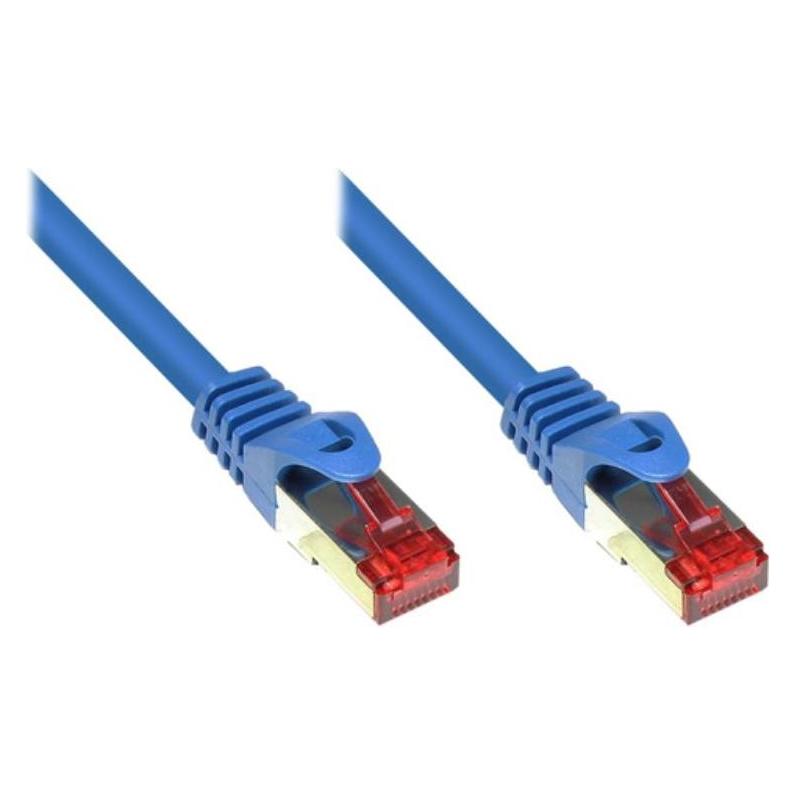 Varia Patchkabel Cat. 6 - 1.5 m, S/FTP, PiMF, blau (S/FTP, CAT6, 1.50 m) (SO-31234)