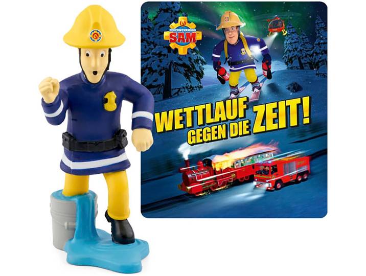 TONIES Hörspielfigur Feuerwehrmann Sam - Wettlauf gegen die Zeit , bunt, Hörspiele, Hörspielfigur