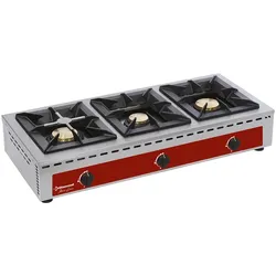 Tisch Herd - 3 Brenner (7+5+7 kW) (RF3G/Q)