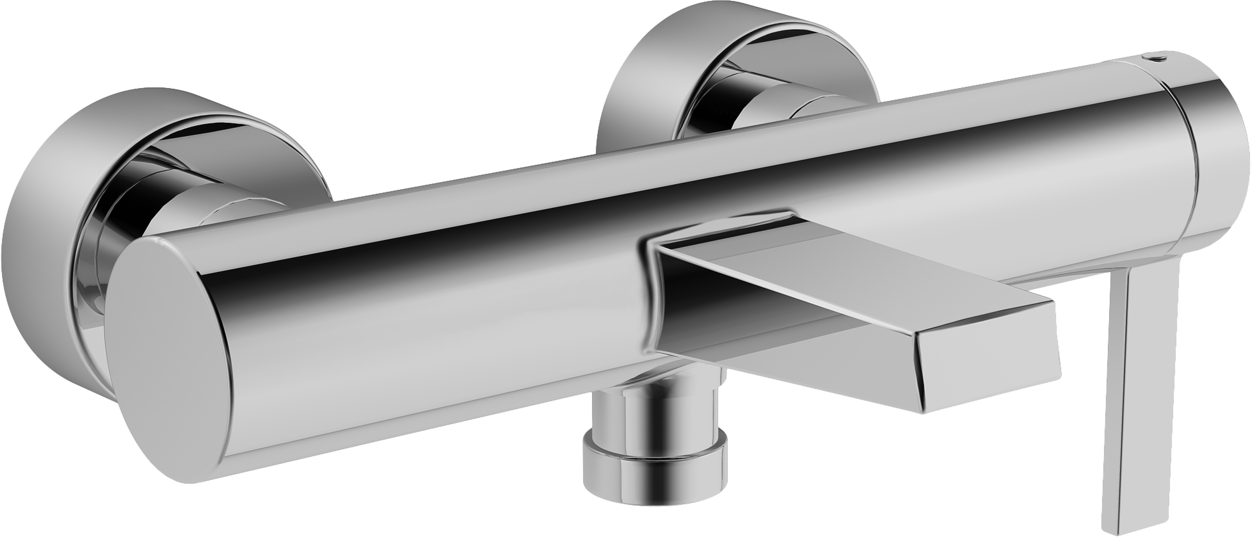 bain match0 Hansaloft exposé, saillie 162 mm, chrome