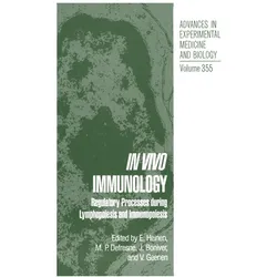 In Vivo Immunology, Fachbücher von J, M. P. Defresne, J. Boniver, E. Heinen, V. Geenen, P Defresne, M/Boniver et al