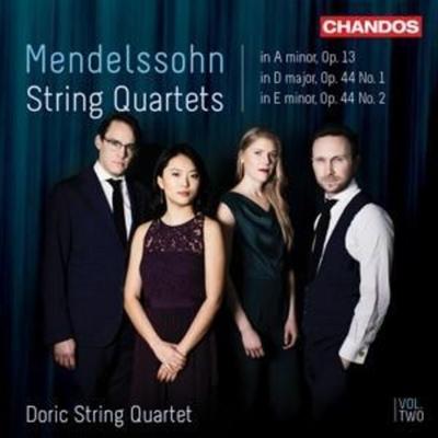 Streichquartette 2-4 - Doric String Quartet, CD