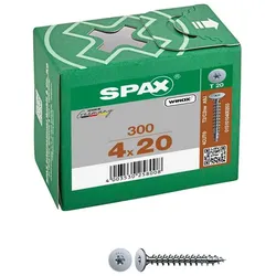 SPAX® Rückwandschrauben T20 4x20mm 300 St.