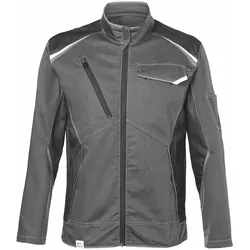 Kübler,  Jacke ICONIQ cotton anthrazit/schwarz Form 1140 Grösse L (L)