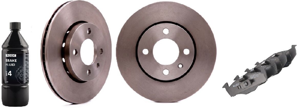 RIDEX 3405B3622 Bremsscheiben und -beläge