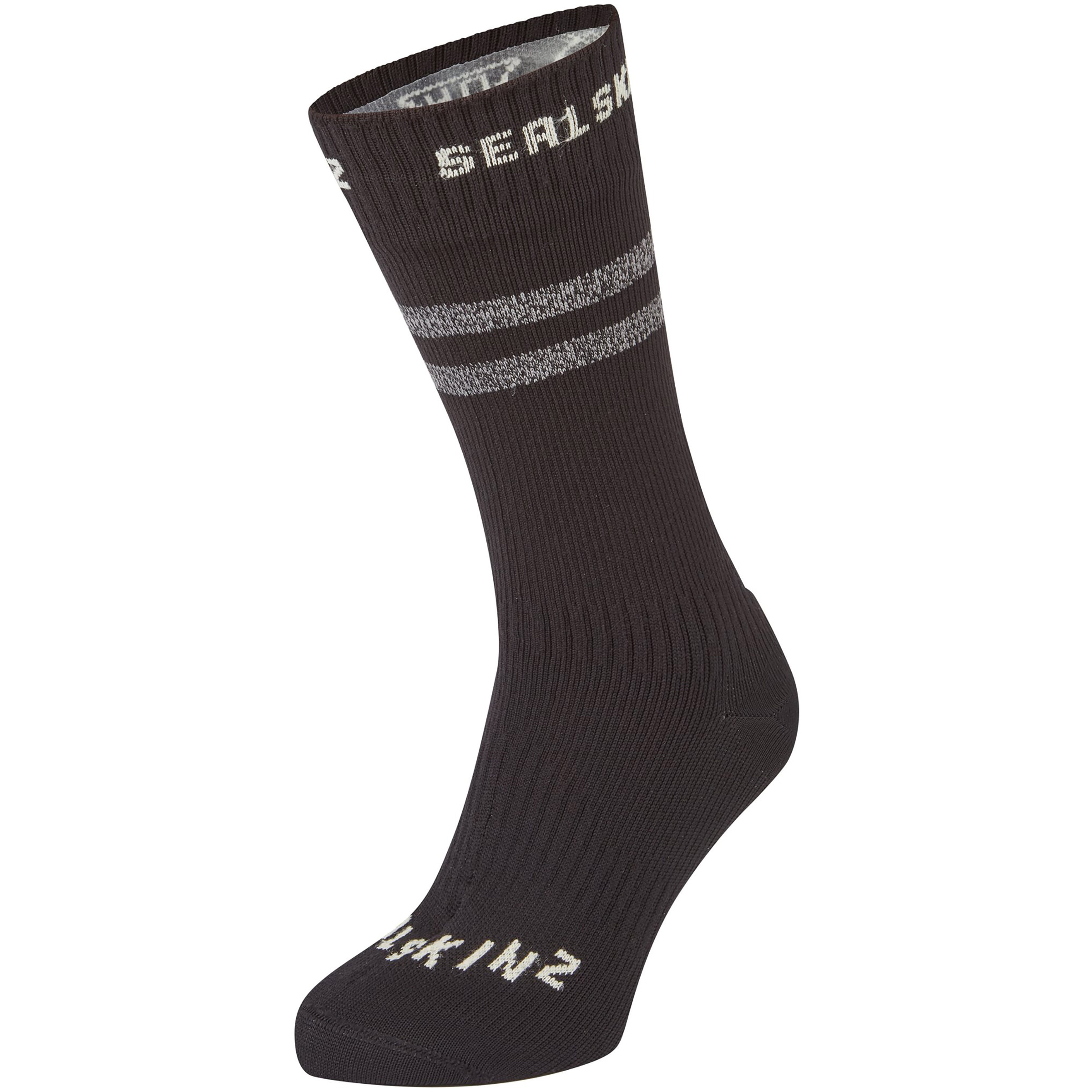SealSkinz Runton Wandersocken schwarz Größe 43 Trekking Elastisch Wasserabweisend