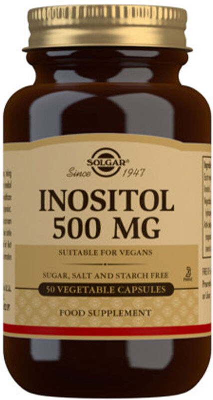 Solgar Inositol 500mg 50 Vcaps