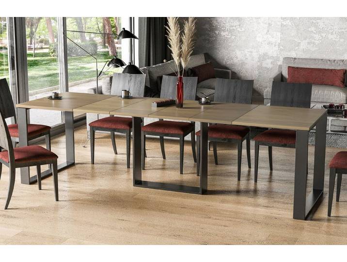 Endo-Moebel Esstisch Borys 130-250 cm Esszimmertisch erweiterbar