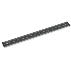 Maßstäbe, Aluminium, mit Befestigungsbohrungen (711.2-AL-100-W-L-1)