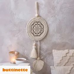 Häkelanleitung – Häkel-Mandala aus buttinette Makramee-Garn Rope