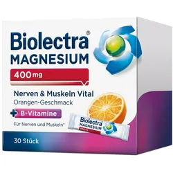 BIOLECTRA Magnesium 400 mg Nerven & Muskeln Vital 30 St