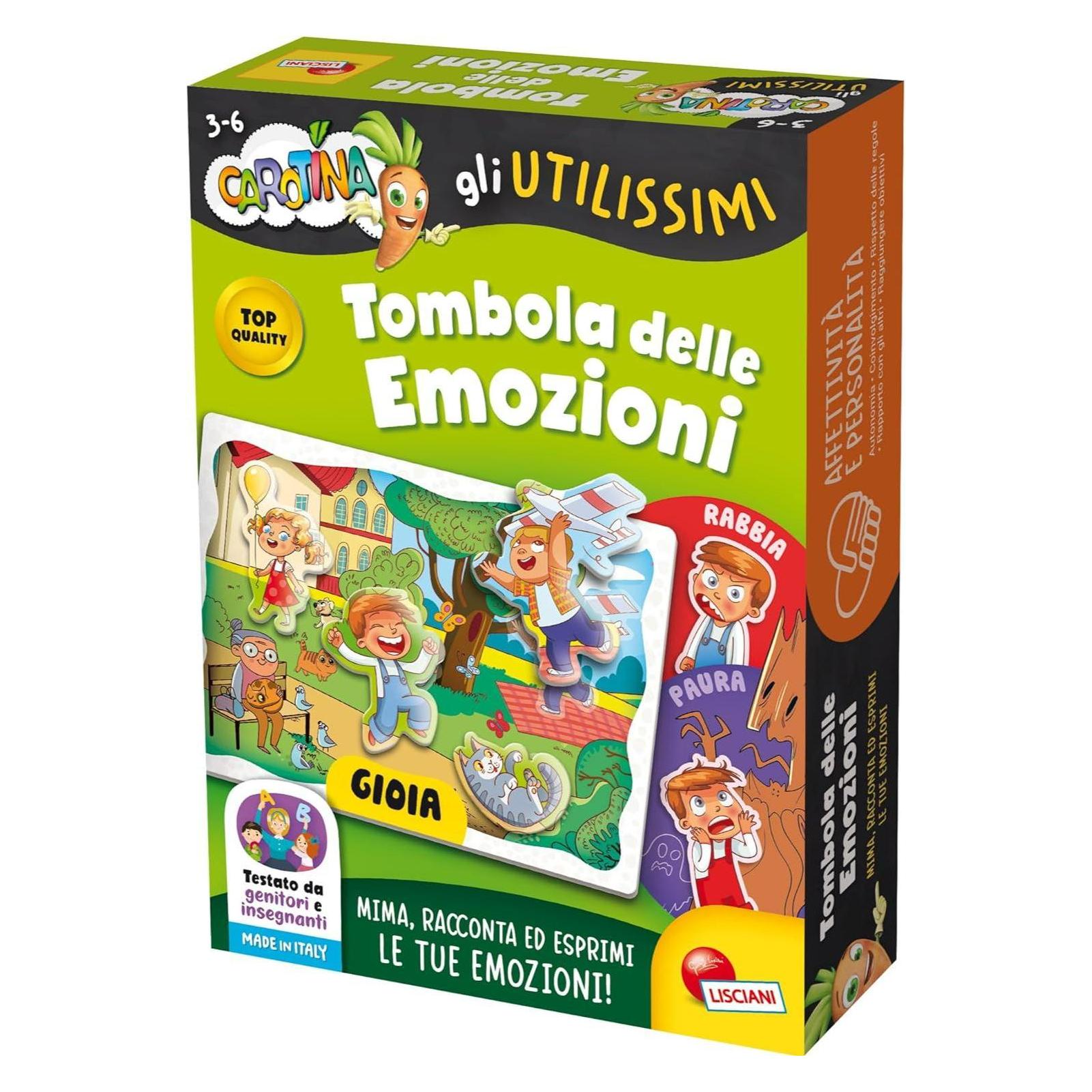 Lisciani Carotina Gli Utilissimi Tombola Delle Emozioni (Italienisch) (43856016)