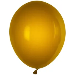 100x Luftballons gold Ø 250 mm Größe 'M'