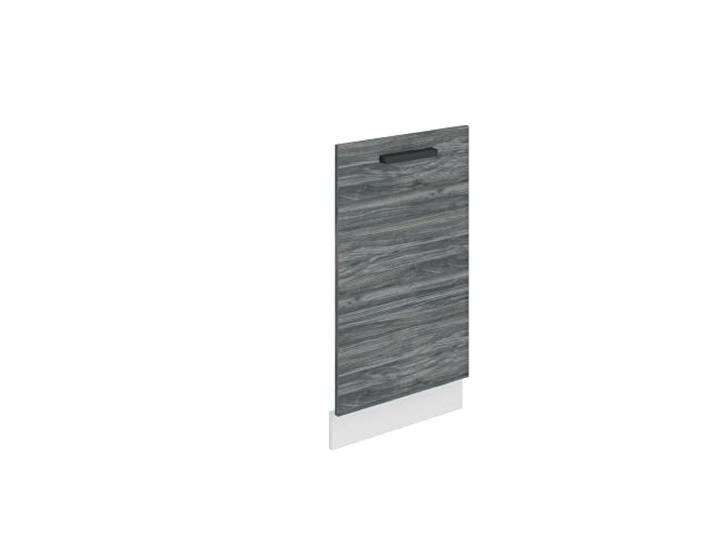 Belini Frontblende PZ 45 cm, ohne Arbeitsplatte, Glamour Wood mit Griff, Geschirrspüler Frontblende Breite, Frontplatte für Spülmaschine