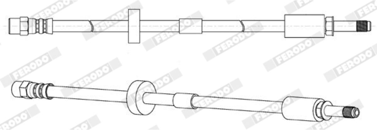Bremsschlauch FERODO FHY2767
