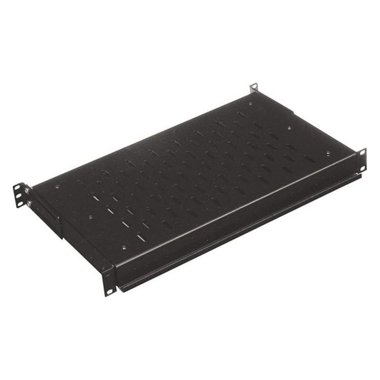 Conteg 19"-Fachboden ausziehbar, 435 x 450 mm, 25kg (DP-PO-450V-H)