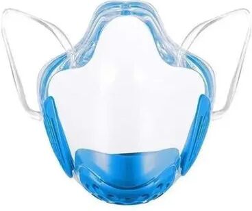 DynamicDeals Transparent Protective Face Mask For Adults Reusable Anti Fog Shield 3