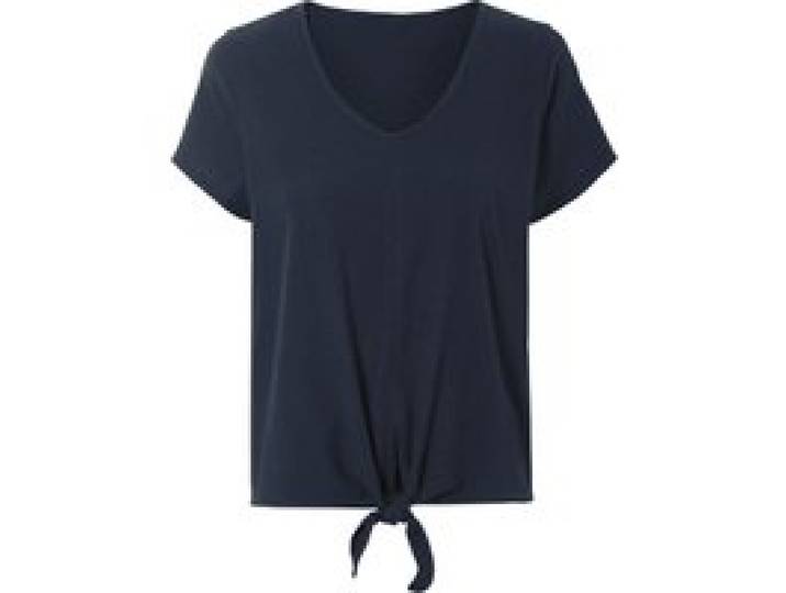 ESMARA® Blouse femme (bleu foncé, S (34/36))