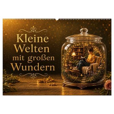 Kleine Welten mit großen Wundern (Wandkalender 2027 DIN A2 quer), CALVENDO Monatskalender