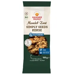 Simply Seeds Kekse Mandel Zimt 100g