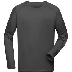 James & Nicholson Herren Sport Shirt langarm T-Shirt JN522