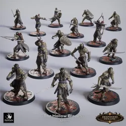Pack Dark elves, the Hollow blades Set von Rescale Miniatures aus Deepwood Hollow