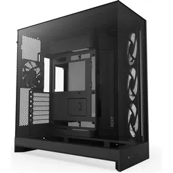 NZXT H9 Flow RGB (2025) (ATX, E-ATX, mATX, Mini-ITX), PC Gehäuse, Schwarz