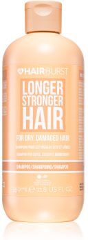 Hairburst Longer Stronger Hair Dry, Damaged Hair champô hidratante para cabelo seco a danificado 350 ml. Longer Stronger Hair Dry, Damaged Hair
