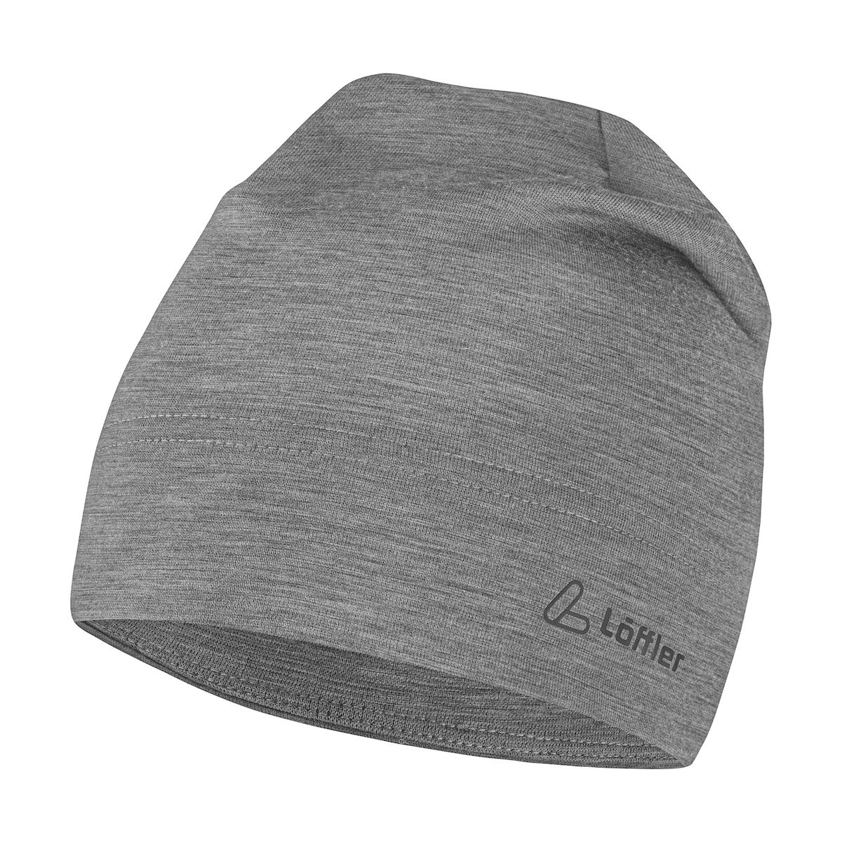 Löffler Artista Merino Wool Beanie grey melange (A09) OS 26091-A09-OS