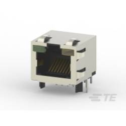 TE Connectivity TE AMP MODULAR JACKS - INVERTED AND LEDS MODULAR JACKS - INVERTED AND LEDS 2-406549-4 1 St.