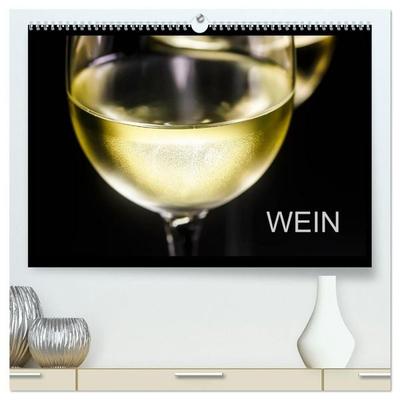Wein (hochwertiger Premium Wandkalender 2027 DIN A2 quer), Kunstdruck in Hochglanz