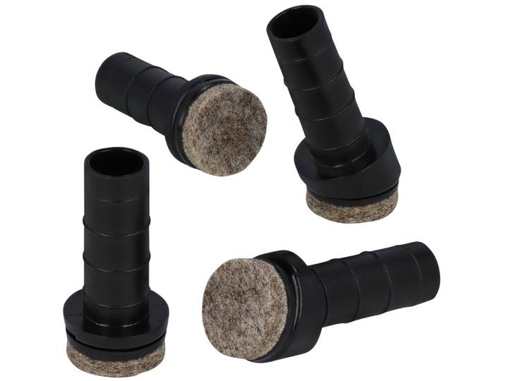 Möbelgleiter PLUG schwarz Wollfilz