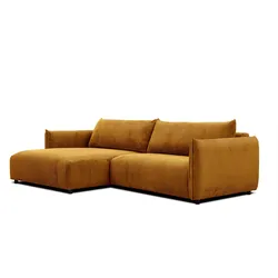 ECKSOFA TAUER 5-Sitzer, honig