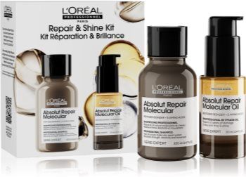 L’Oréal Professionnel Serie Expert Absolut Repair Molecular coffret para cabelo danificado . Serie Expert Absolut Repair Molecular