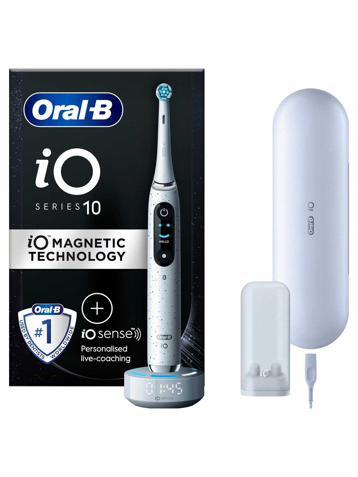 Oral-B Elektrische Zahnbürste iO10 Stardust White