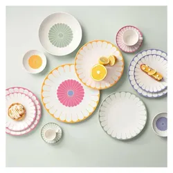 Villeroy & Boch, Geschirrset, Fleur Couleur Tafelservice (12 Stk.)